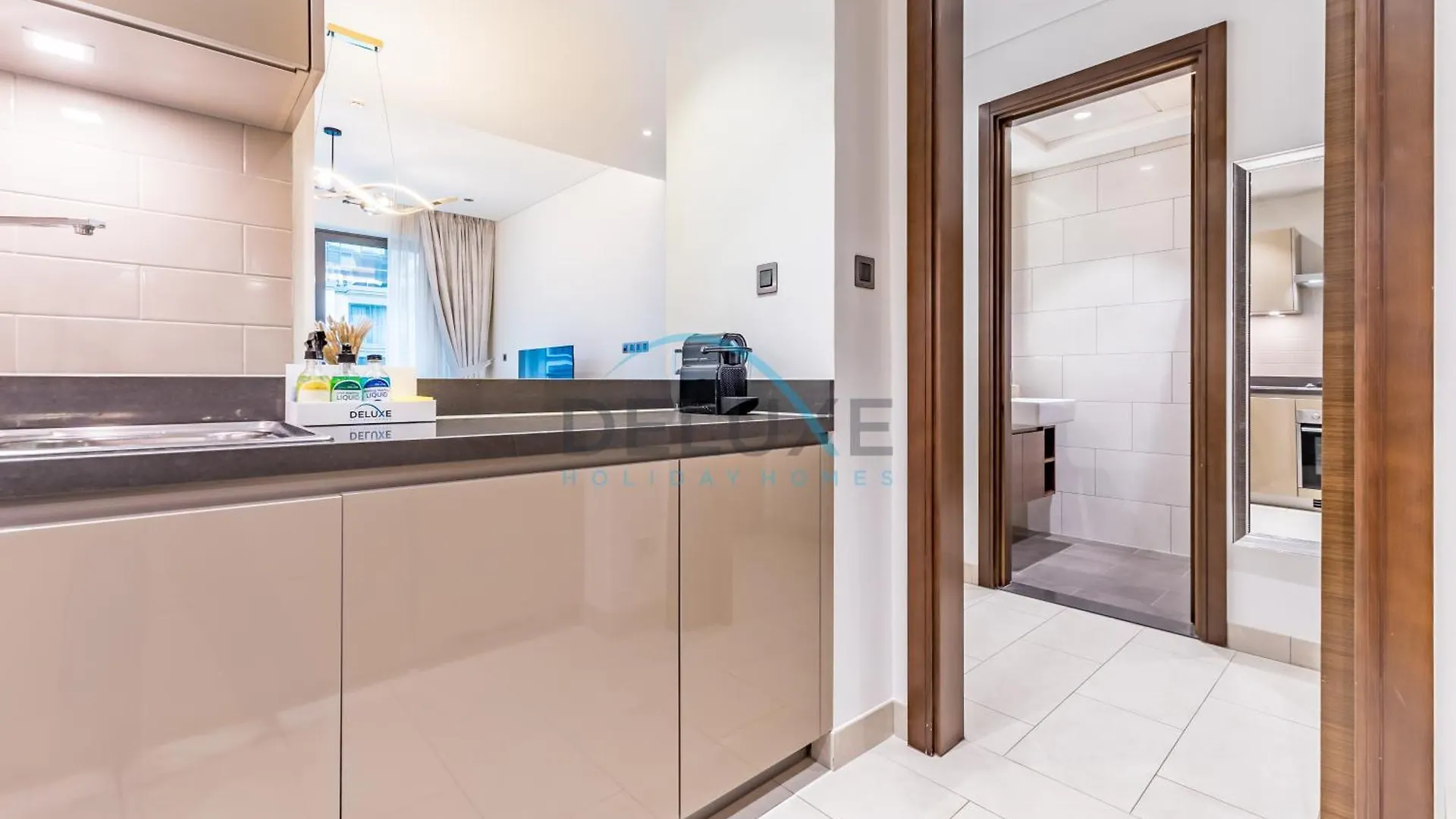 Apartment Bright 1Br In Sobha Hartland Greens Phase II Building 01, Nad Al Sheba By Deluxe Holiday Homes Dubai