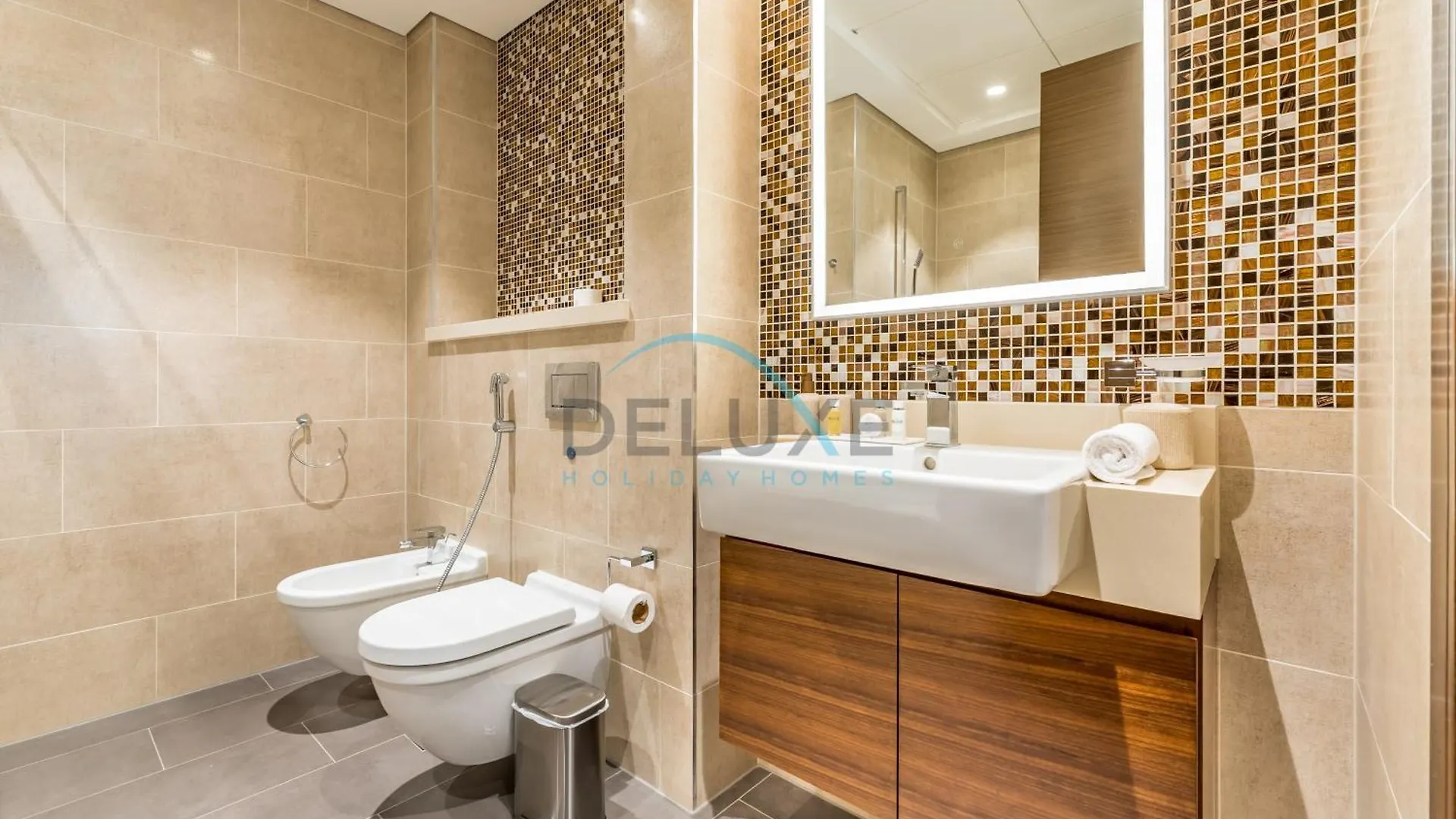 Bright 1Br In Sobha Hartland Greens Phase II Building 01, Nad Al Sheba By Deluxe Holiday Homes Dubai 0*,  United Arab Emirates