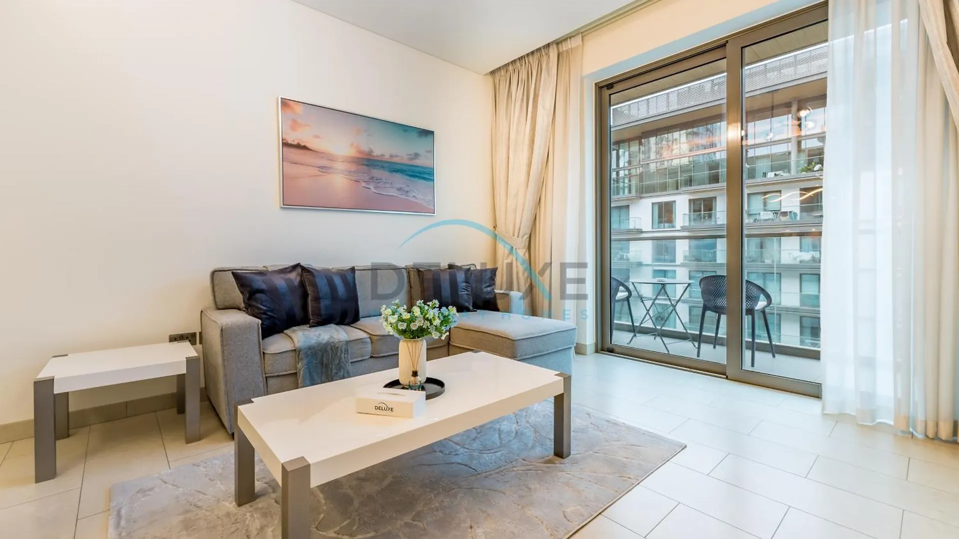 Bright 1Br In Sobha Hartland Greens Phase II Building 01, Nad Al Sheba By Deluxe Holiday Homes Dubai