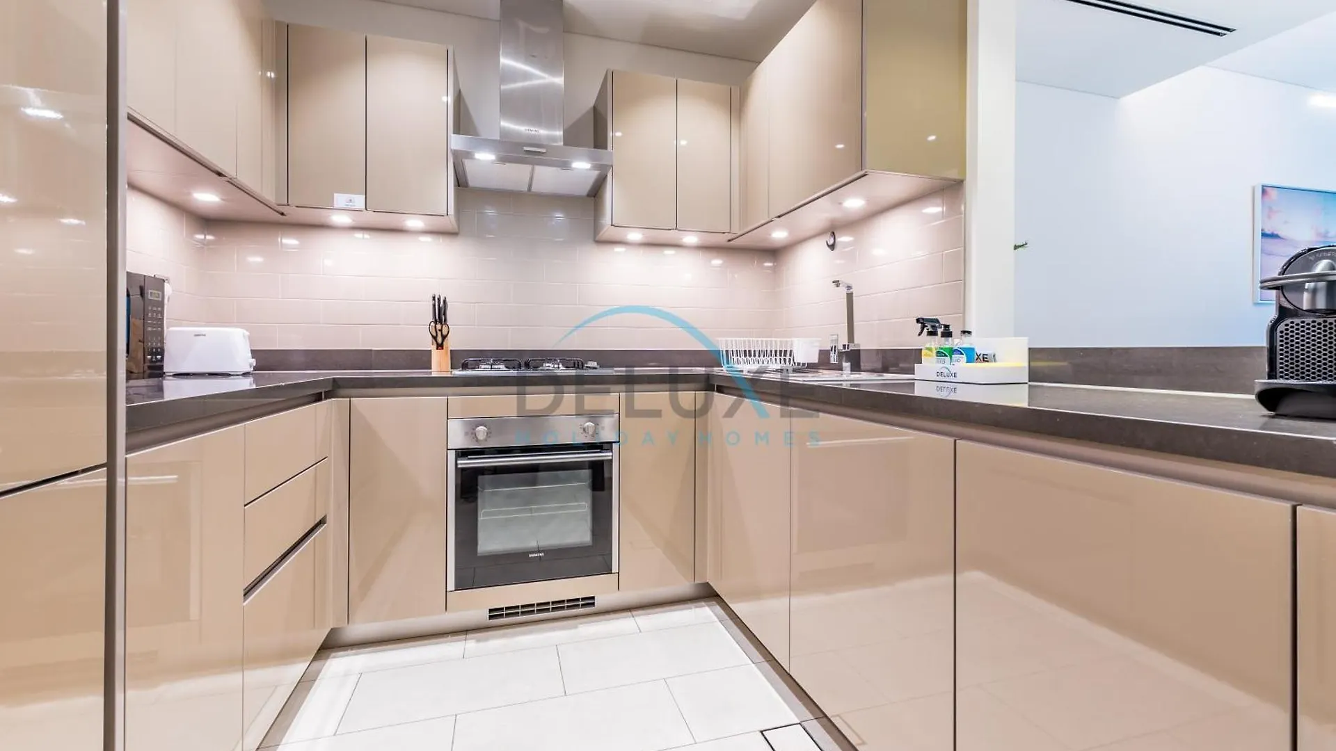 Bright 1Br In Sobha Hartland Greens Phase II Building 01, Nad Al Sheba By Deluxe Holiday Homes Dubai Apartment