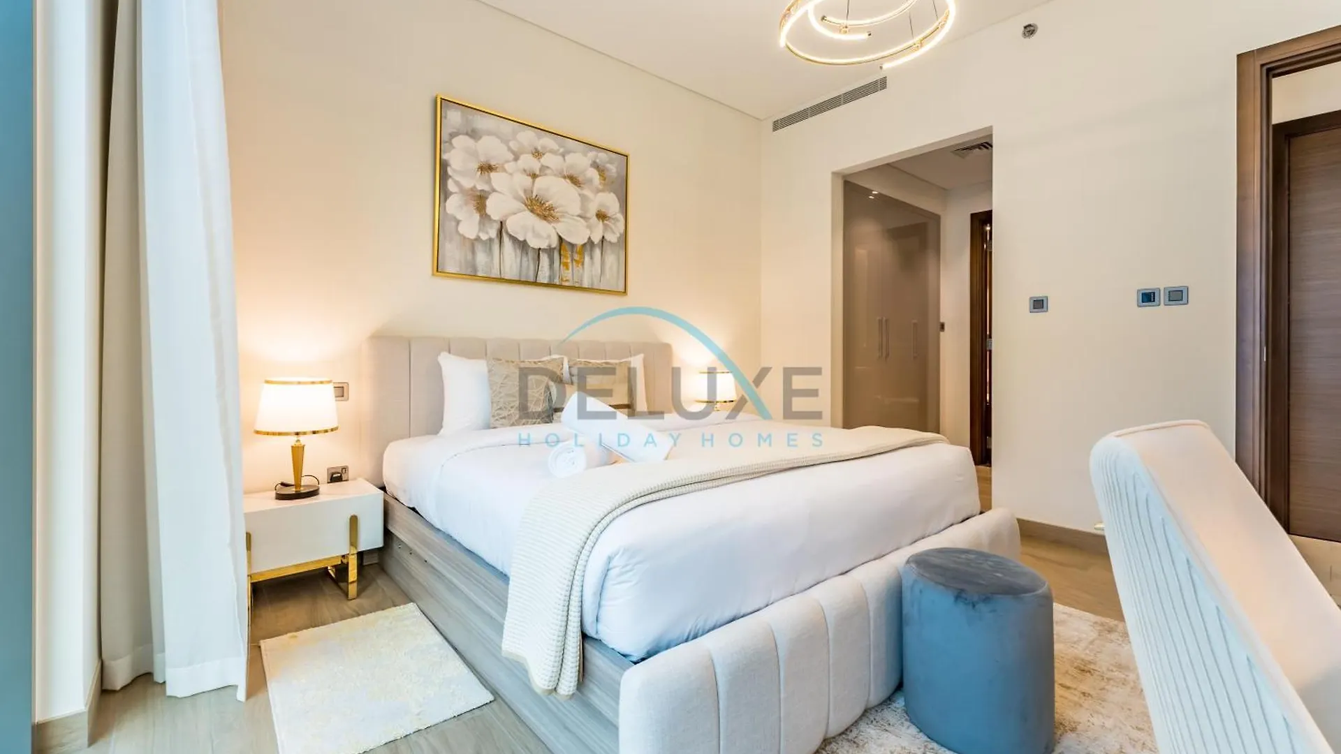 Bright 1Br In Sobha Hartland Greens Phase II Building 01, Nad Al Sheba By Deluxe Holiday Homes Dubai 0*,  United Arab Emirates