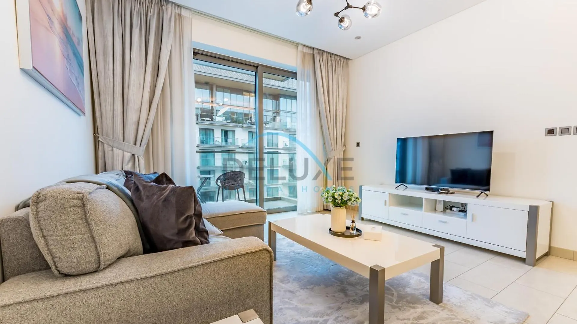 Bright 1Br In Sobha Hartland Greens Phase II Building 01, Nad Al Sheba By Deluxe Holiday Homes Dubai United Arab Emirates