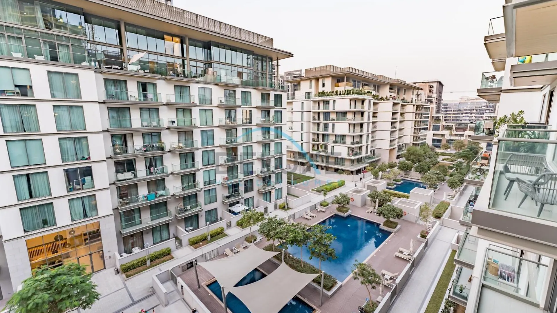 Bright 1Br In Sobha Hartland Greens Phase II Building 01, Nad Al Sheba By Deluxe Holiday Homes Dubai Apartment