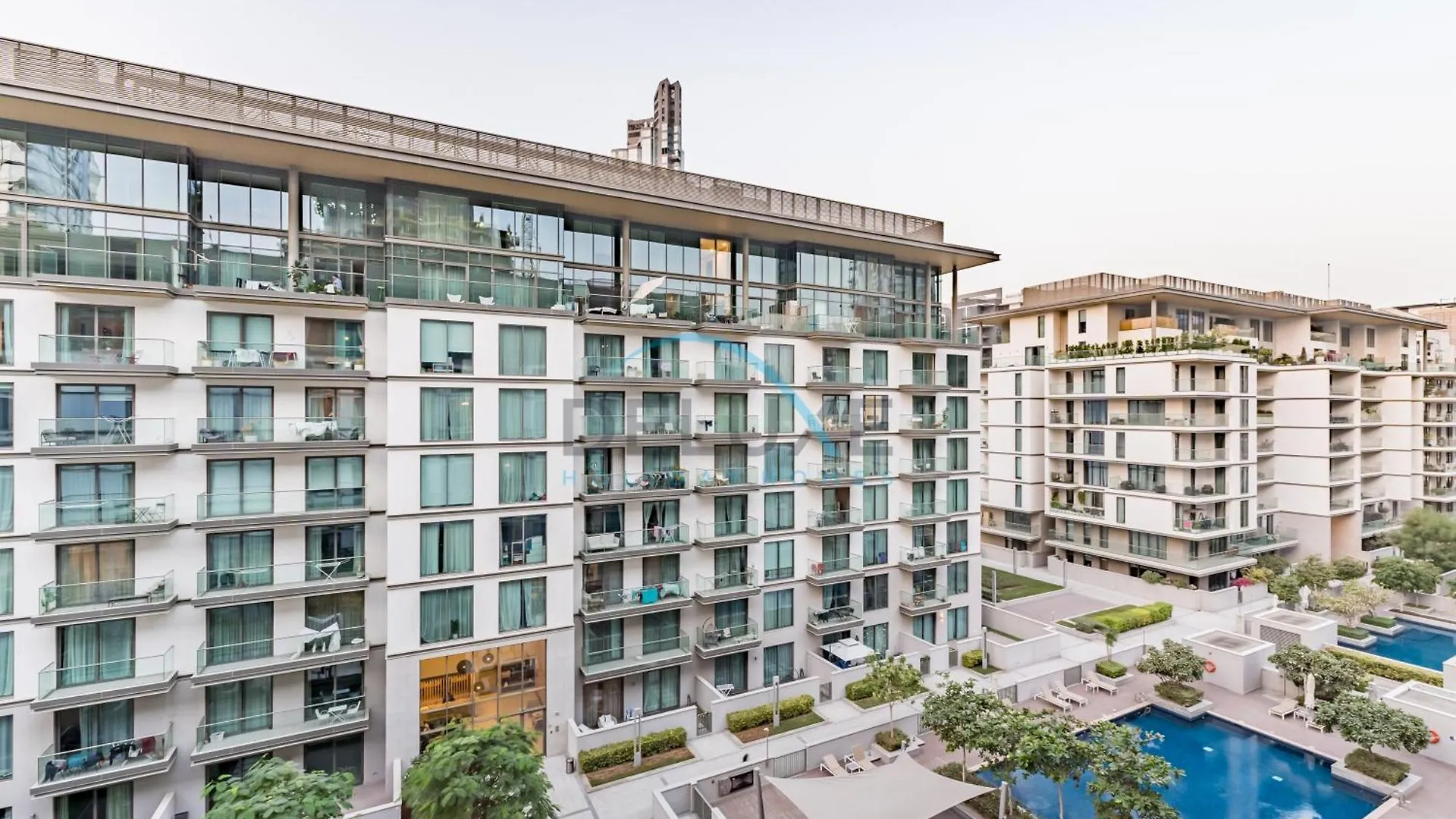 Apartment Bright 1Br In Sobha Hartland Greens Phase II Building 01, Nad Al Sheba By Deluxe Holiday Homes Dubai