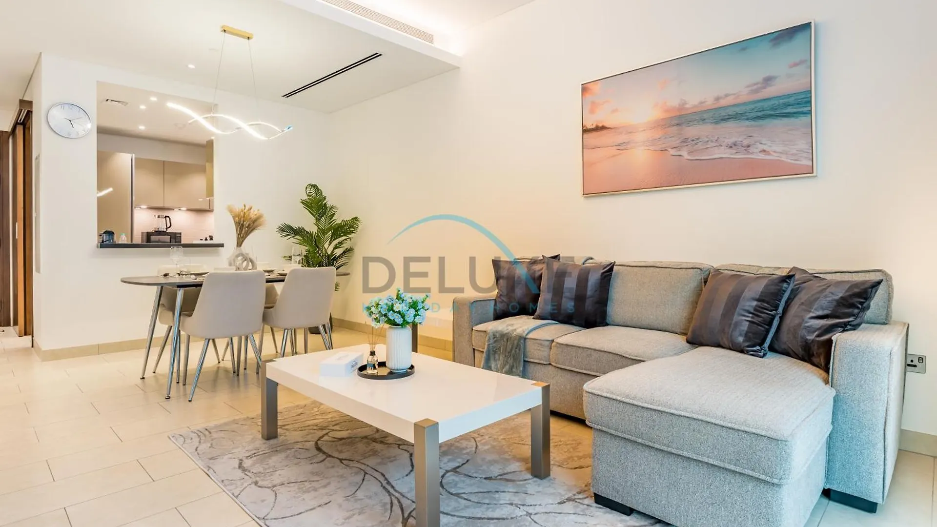 Bright 1Br In Sobha Hartland Greens Phase II Building 01, Nad Al Sheba By Deluxe Holiday Homes Dubai 0*,